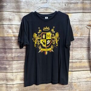 Tee Fury Michael Jackson Long Live The King Graphic T-Shirt Mens Medium Black